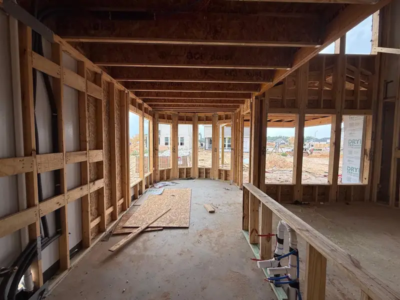 In-progress construction of a new home in Candela, Richmond, TX (Image 9).