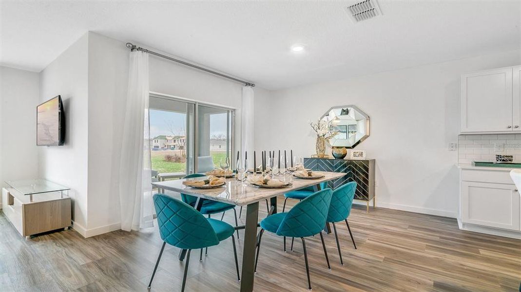 Furnished interior view inside a new home in Buena Lago, St. Cloud (Image 15).