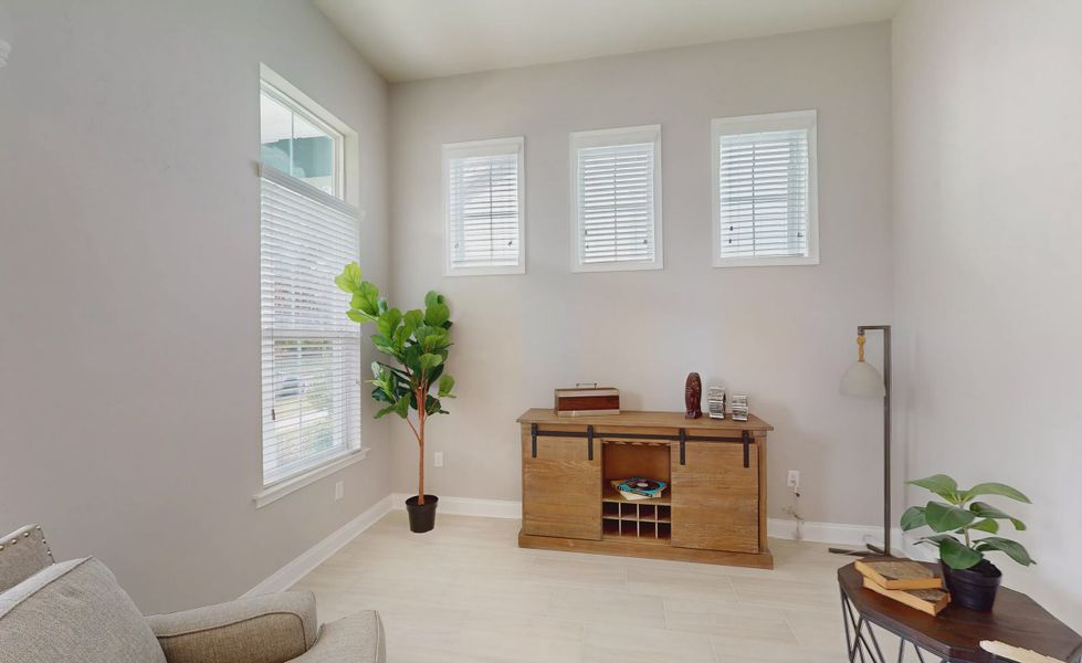 Furnished interior view inside a new home in Oakmont, Gainesville (Image 35).