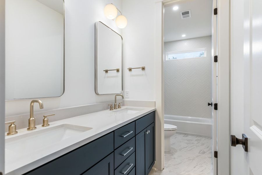 Furnished interior view inside a new home in , Mount Pleasant (Image 39).