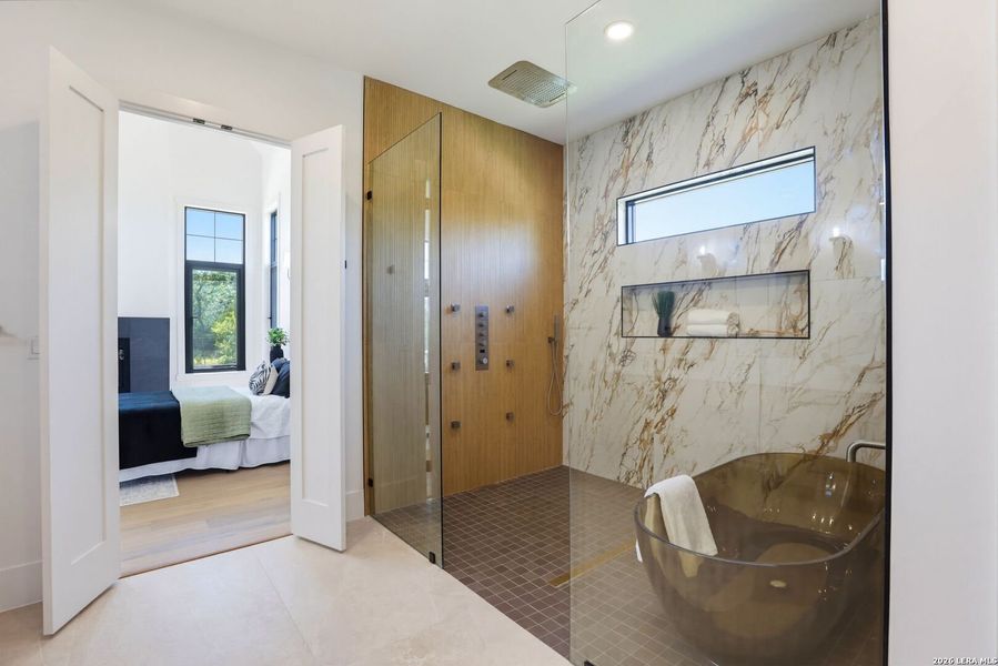 Furnished interior view inside a new home in , San Antonio (Image 31).