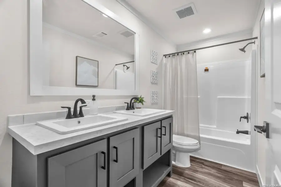 Furnished interior view inside a new home in , Somerset (Image 18).