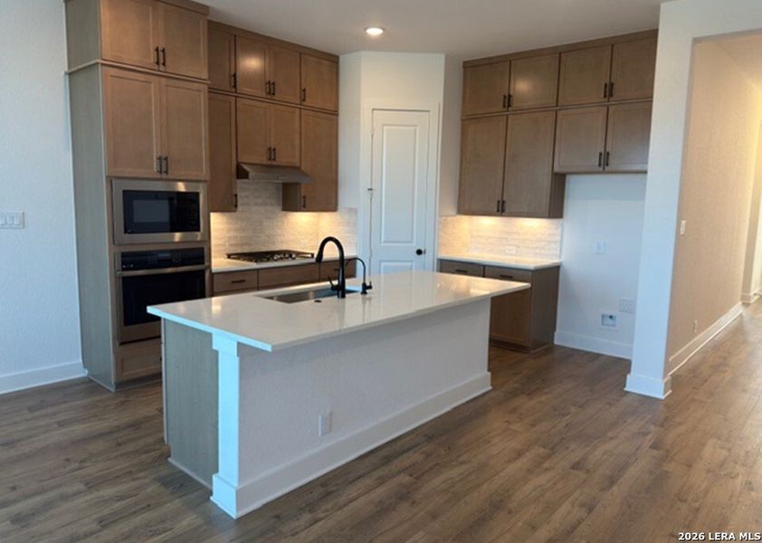 Furnished interior view inside a new home in Prominence, San Antonio (Image 32).