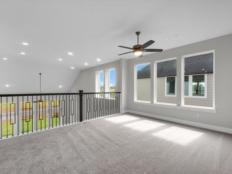 Spacious, unfurnished interior of a new home in Pecan Ridge, Fulshear (Image 18).