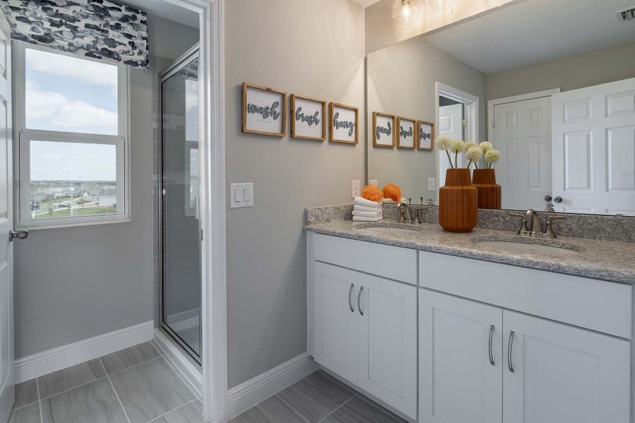 3rd Bathroom | Exbury by Landsea Homes