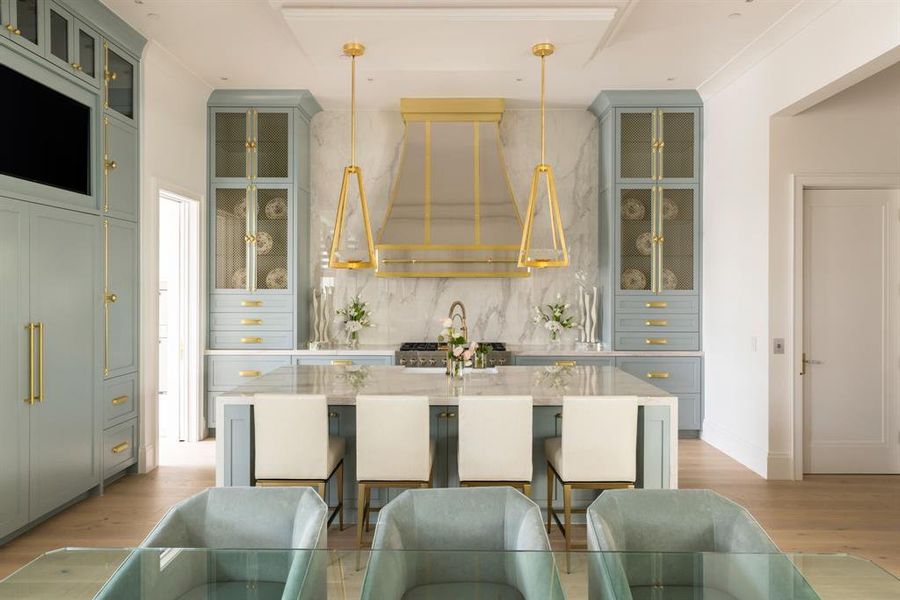 Furnished interior view inside a new home in , Southlake (Image 33).