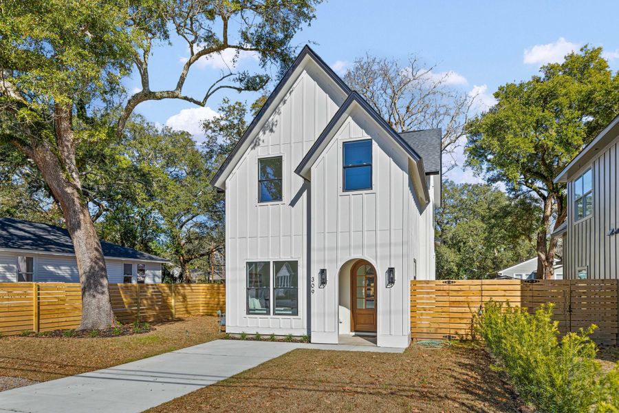 Front exterior of a new home in , Charleston, SC, highlighting curb appeal (Image 2).