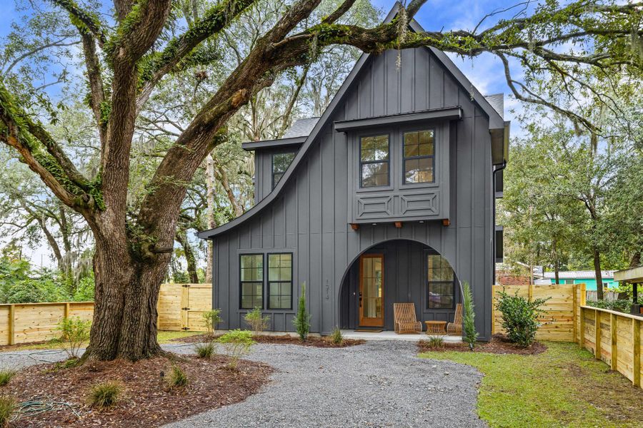 Front exterior of a new home in , North Charleston, SC, highlighting curb appeal (Image 2).