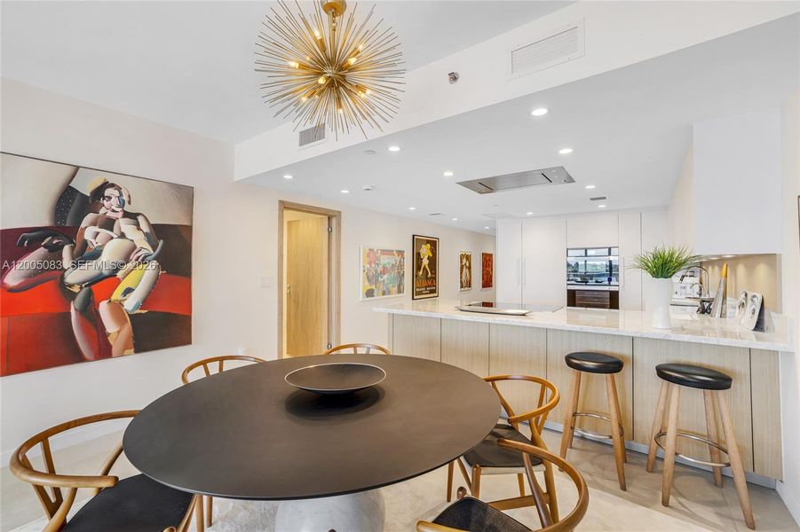 Furnished interior view inside a new home in Onda, Bay Harbor Islands (Image 34).