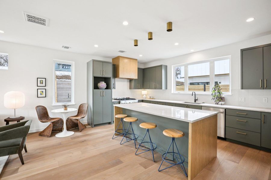 Furnished interior view inside a new home in , Austin (Image 7).