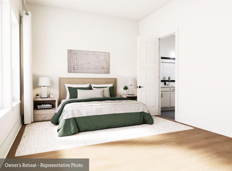 Furnished interior view inside a new home in Audubon – Ascent Collection, Magnolia (Image 5).