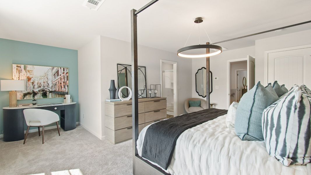 Furnished interior view inside a new home in Diamante, Stockbridge (Image 21).
