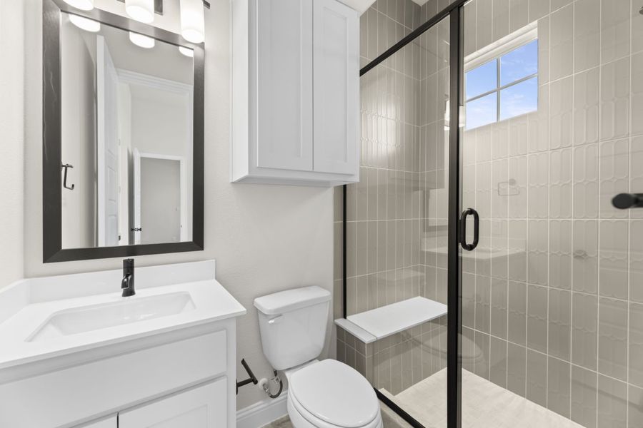 Representative furnished interior of a home built from the Cardiff by Windsor Homes in Nelson Lake Estates, Rockwall (Image 6).