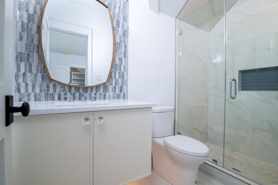 Furnished interior view inside a new home in , Sullivan's Island (Image 5).