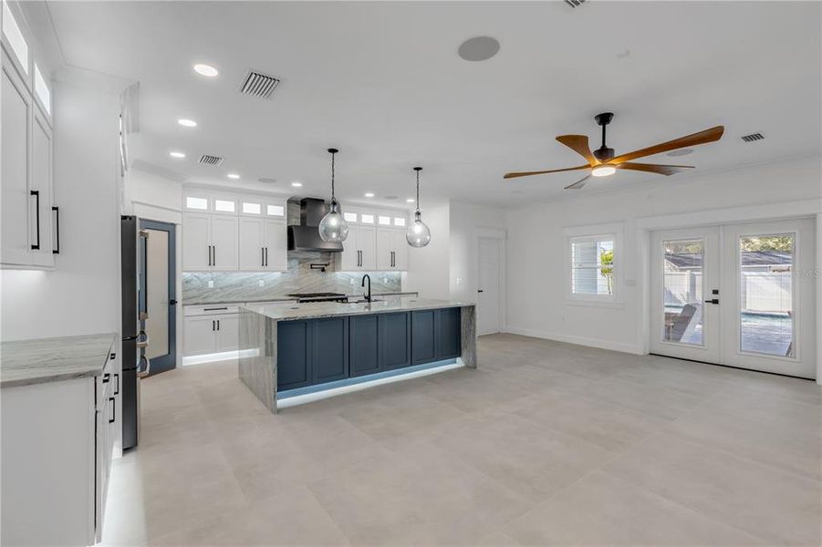 Furnished interior view inside a new home in , New Smyrna Beach (Image 64).