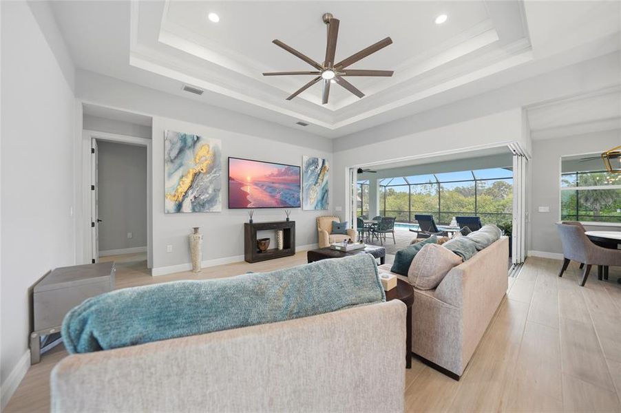 Furnished interior view inside a new home in , Port Charlotte (Image 9). Furnished interior view inside a new home in , Port Charlotte (Image 9).