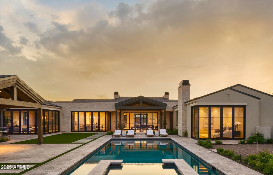 The view from the spa