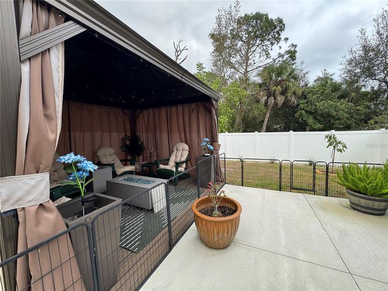 Exterior details and patio area of a home in , Port Charlotte (Image 34). Exterior details and patio area of a home in , Port Charlotte (Image 34).