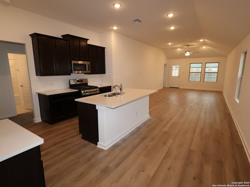 Furnished interior view inside a new home in Winding Brook, San Antonio (Image 9).