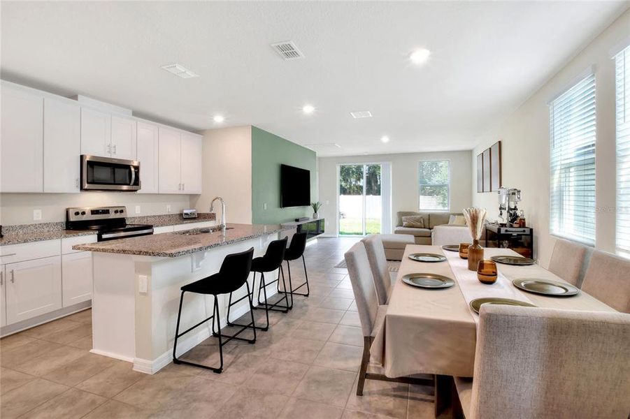 Kitchen and Dining area