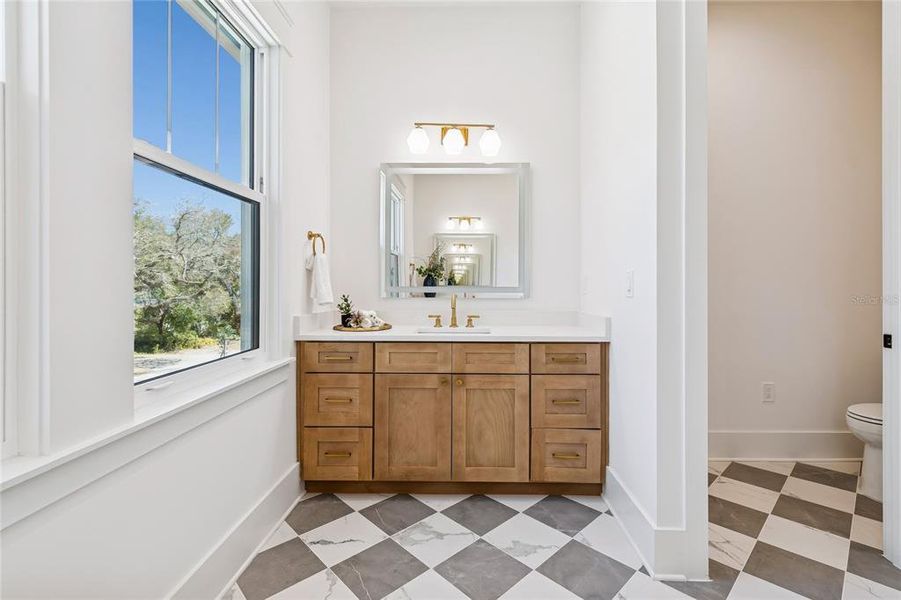 Furnished interior view inside a new home in , Tampa (Image 62). Furnished interior view inside a new home in , Tampa (Image 62).