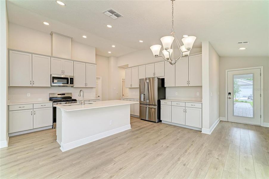 Furnished interior view inside a new home in Crosswind Point, Parrish (Image 4).