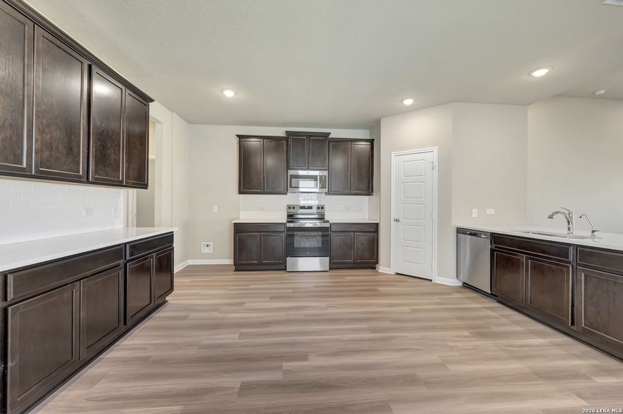 Furnished interior view inside a new home in Park Place, New Braunfels (Image 11).