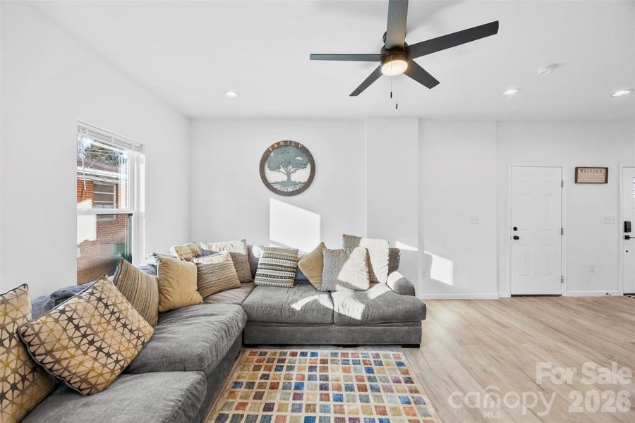 Furnished interior view inside a new home in , Charlotte (Image 37).