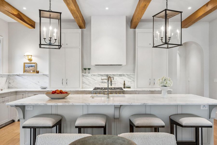 Furnished interior view inside a new home in , Charleston (Image 8).