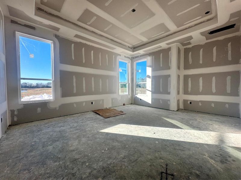 Actual progress of your home.