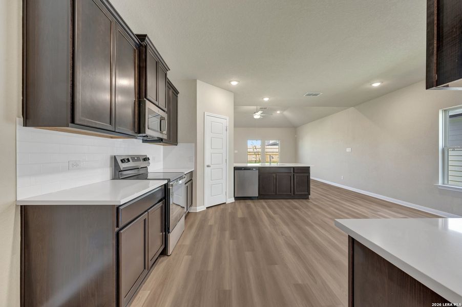 Furnished interior view inside a new home in Park Place, New Braunfels (Image 17).
