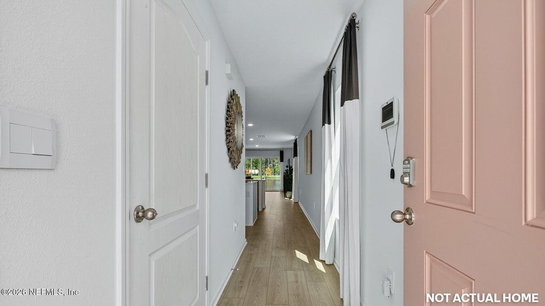 Furnished interior view inside a new home in Trout River, Jacksonville (Image 17).