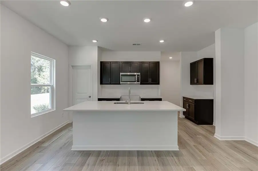 Furnished interior view inside a new home in Langston Reserve, Cartersville (Image 4).