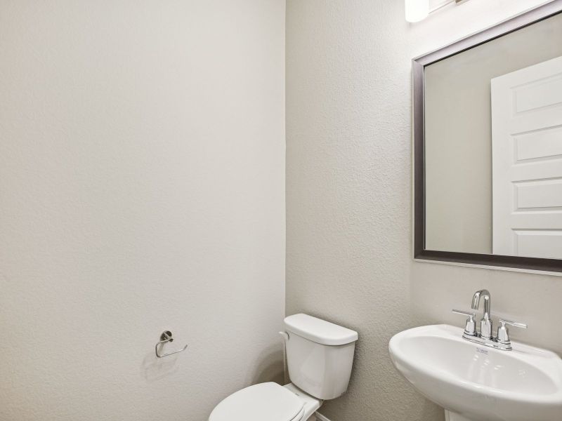 Furnished interior view inside a new home in Katy Grand Village - Luxe Series, Katy (Image 11).