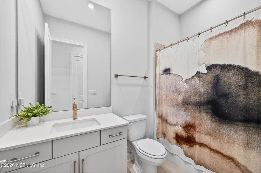 Furnished interior view inside a new home in RiverTown, St. Johns (Image 30).