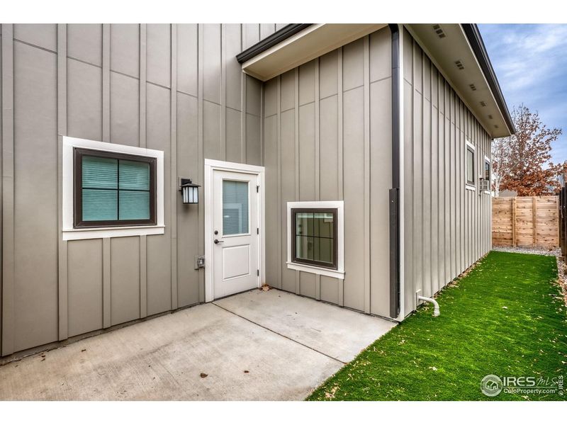 Exterior details and patio area of a home in , Denver (Image 27).