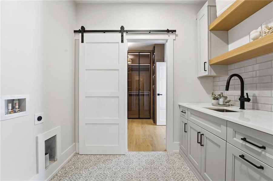 Furnished interior view inside a new home in , Canton (Image 6). Furnished interior view inside a new home in , Canton (Image 6).