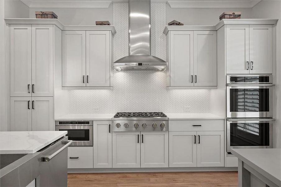 Furnished interior view inside a new home in , Cumming (Image 20).