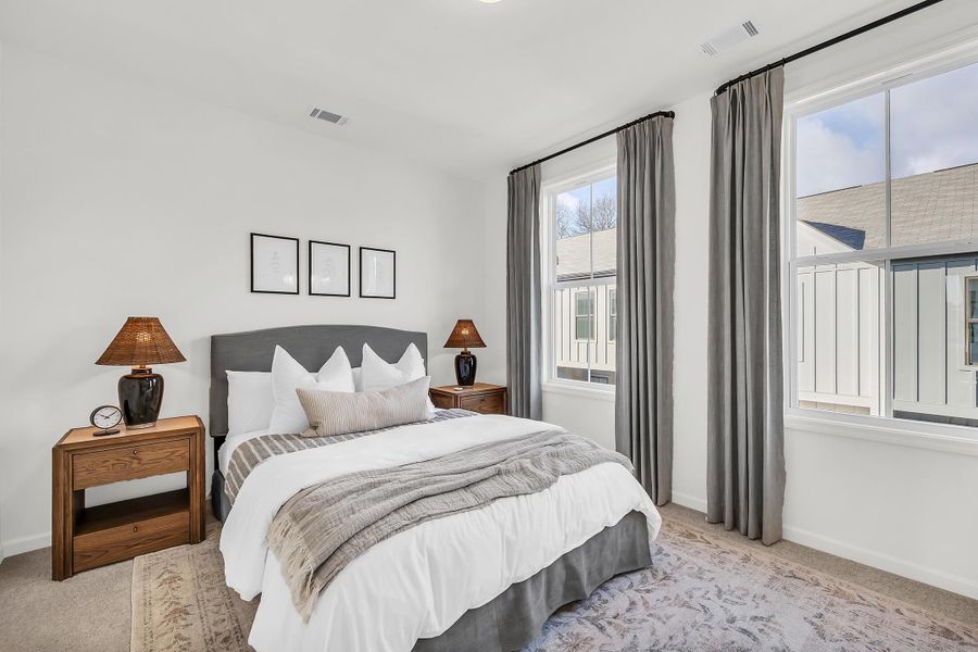 Furnished interior view inside a new home in BelleWether, Chattanooga (Image 9).