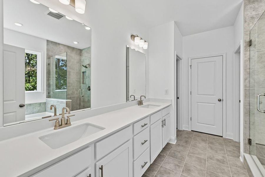 Furnished interior view inside a new home in Watson Park, Snellville (Image 5). Furnished interior view inside a new home in Watson Park, Snellville (Image 5).