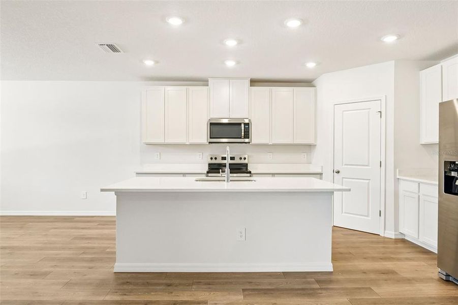 Furnished interior view inside a new home in Pine Ridge Meadows, Hudson (Image 7).
