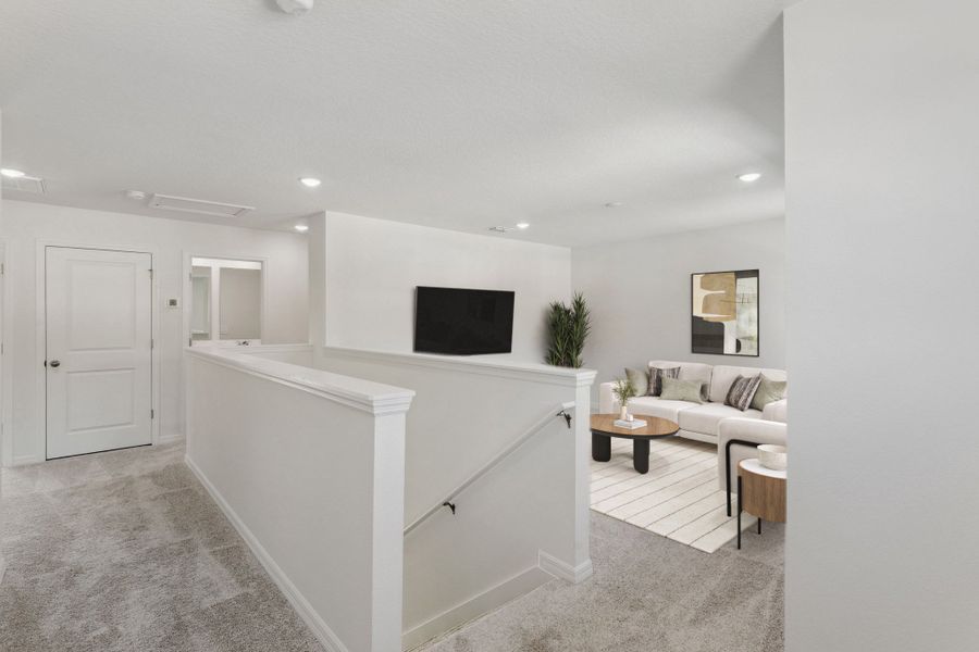 Furnished interior view inside a new home in Estes Reserve, Eustis (Image 13).