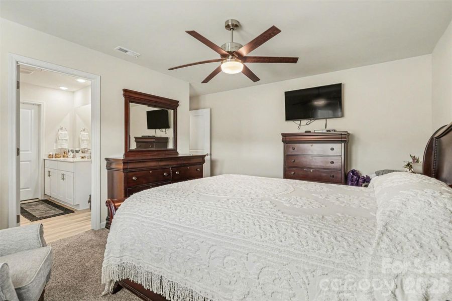 Furnished interior view inside a new home in Morgan Hills, Albemarle (Image 13).