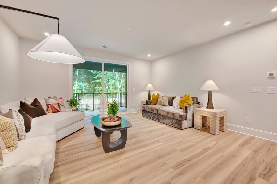 Furnished interior view inside a new home in Old Town Village, Waxhaw (Image 12).