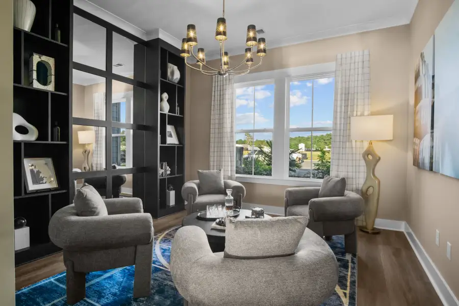 Representative furnished interior of a home built from the The Sandcastle by Chesapeake Homes in Coastal Club of the Carolinas, Calabash (Image 28).