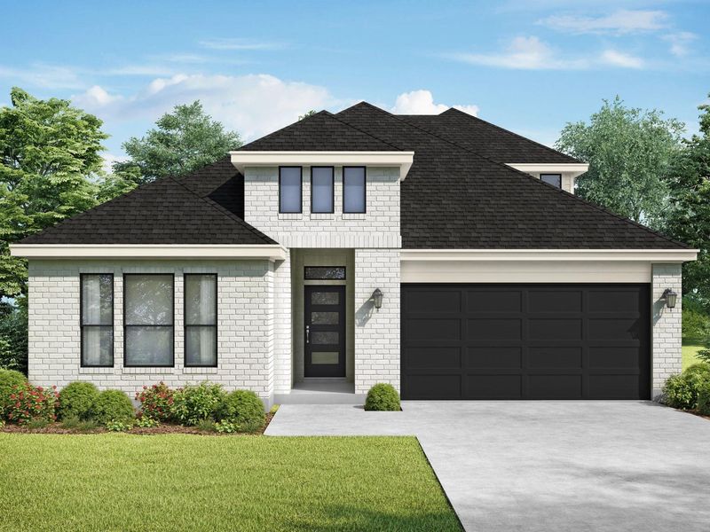 Representative exterior photo of a completed home built from the The Collin A by Davidson Homes LLC in Hannah Heights, Seguin, TX (Image 22).