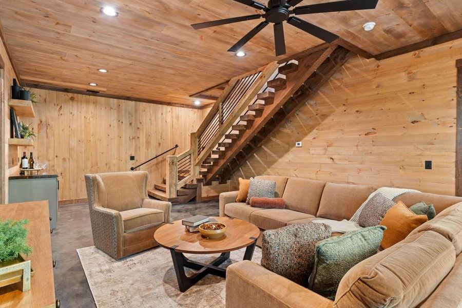Furnished interior view inside a new home in , Blue Ridge (Image 8).