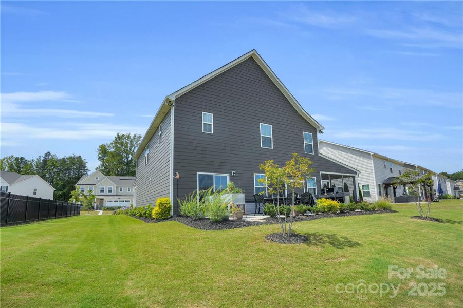 Front exterior of a new home in Springshire Creek, Indian Trail, NC, highlighting curb appeal (Image 21).