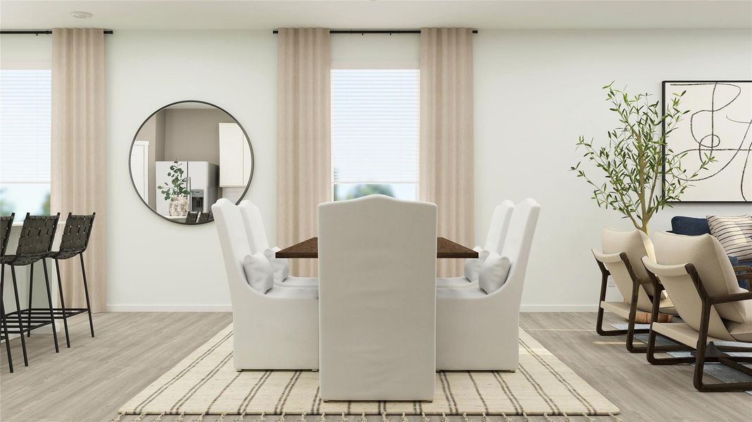 Furnished interior view inside a new home in Moore Landing, Magnolia (Image 21).