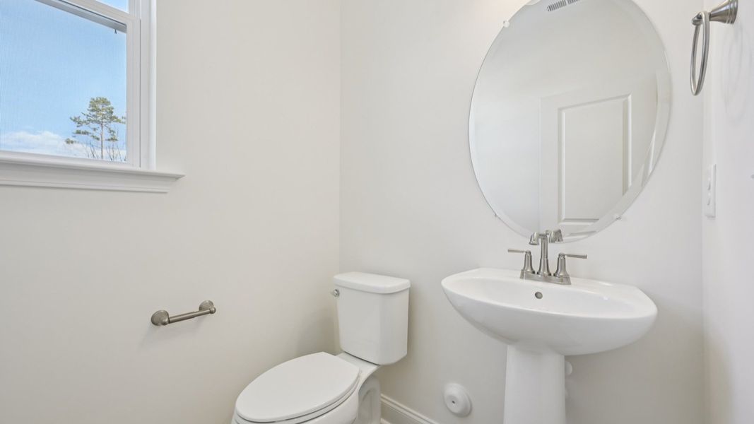 Representative furnished interior of a home built from the Norris by DRB Homes in Blake Pond, Lillington (Image 36).